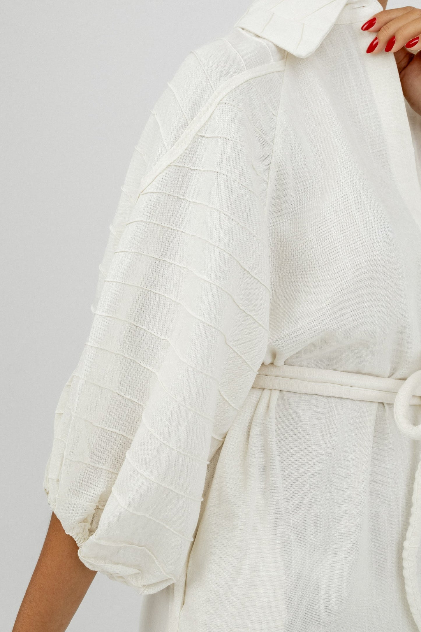 Chemise Folha Off Tapioca Soul Hara
