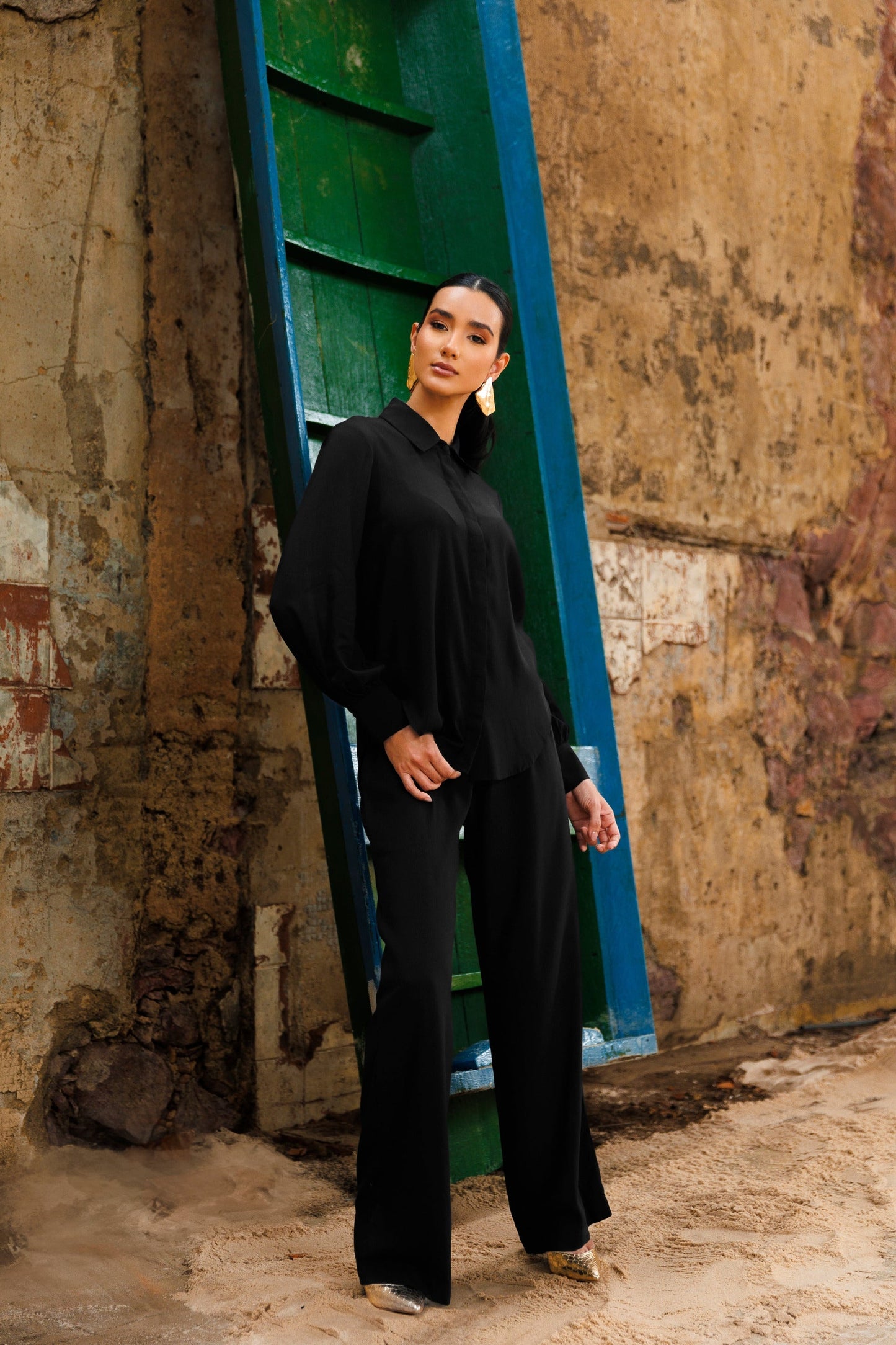 Camisa Punho Essencial Rio Negro Soul Hara