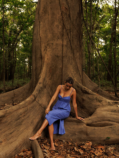 Saia Folha Azul Sanhaçu - Soul Hara