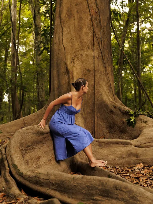 Bata Folha Azul Sanhaçu - Soul Hara