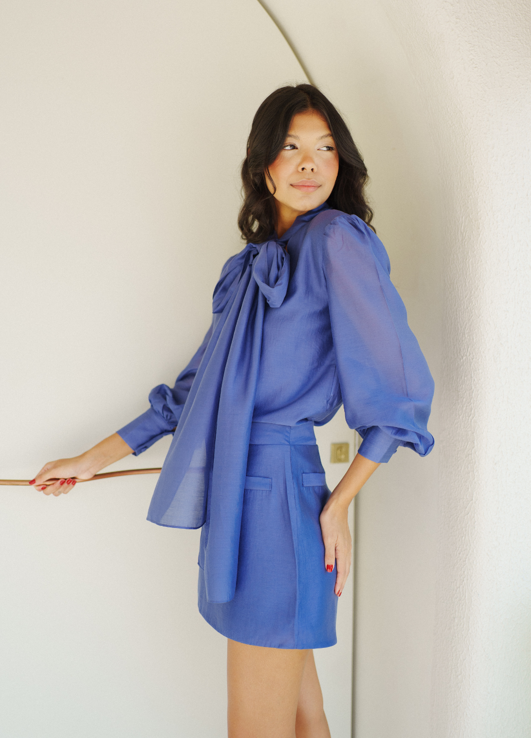 Mini Saia Gazar Azul Soul Hara