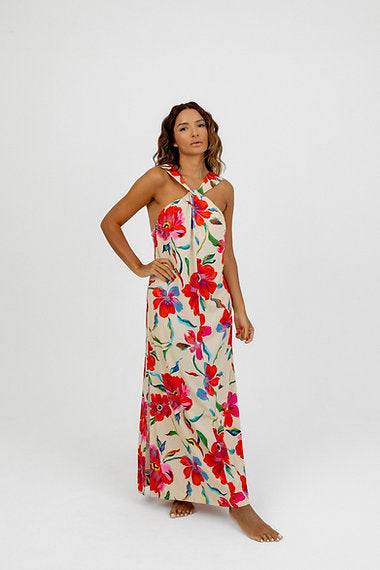 Vestido Decote Nó Florear Soul Hara