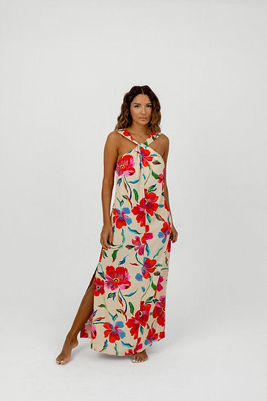 Vestido Decote Nó Florear Soul Hara