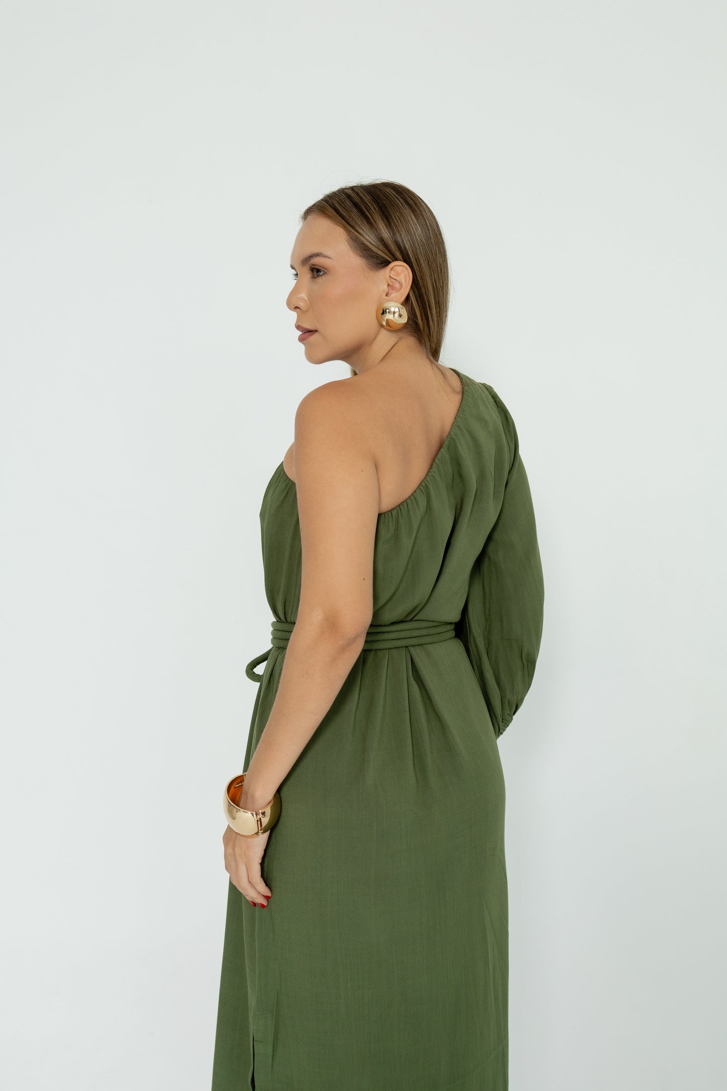 Vestido de Um Ombro Só Soul Hara