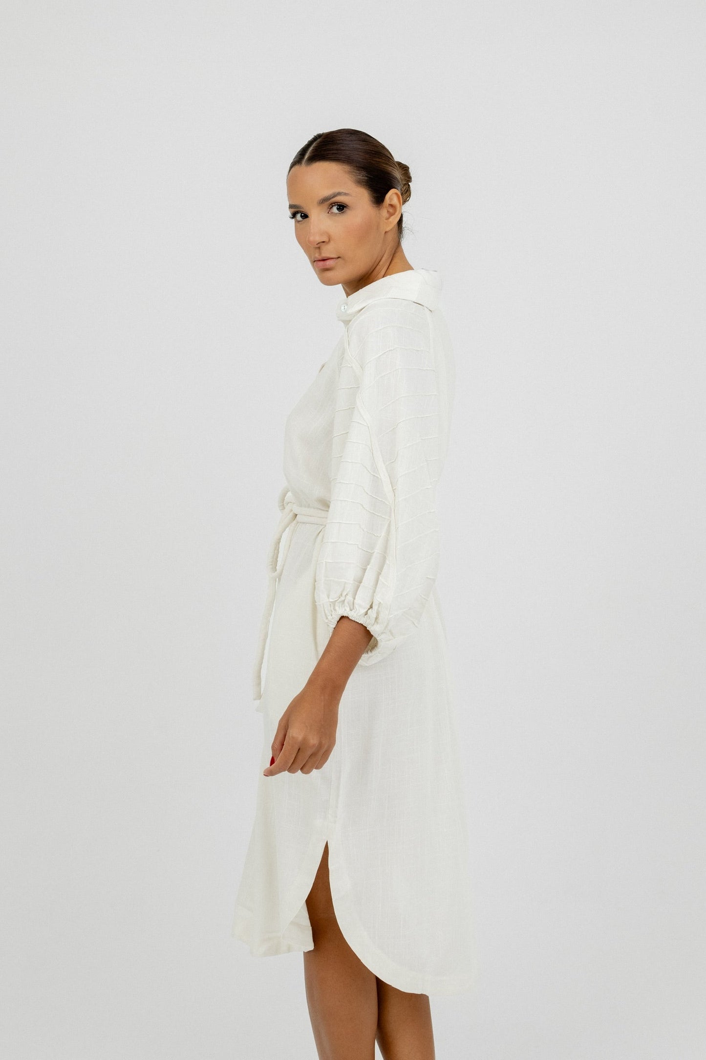 Chemise Folha Off Tapioca Soul Hara