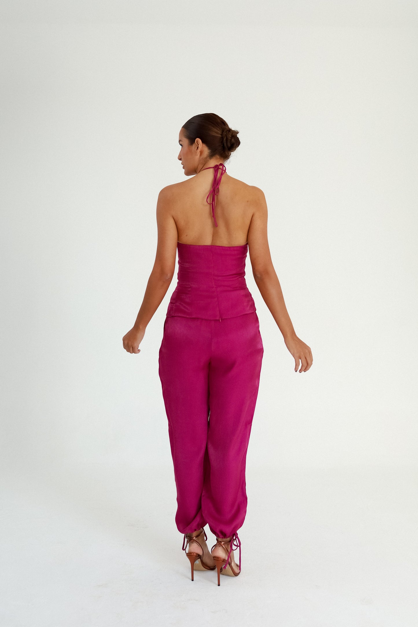 Calça Jogger Cintilante Pink Soul Hara