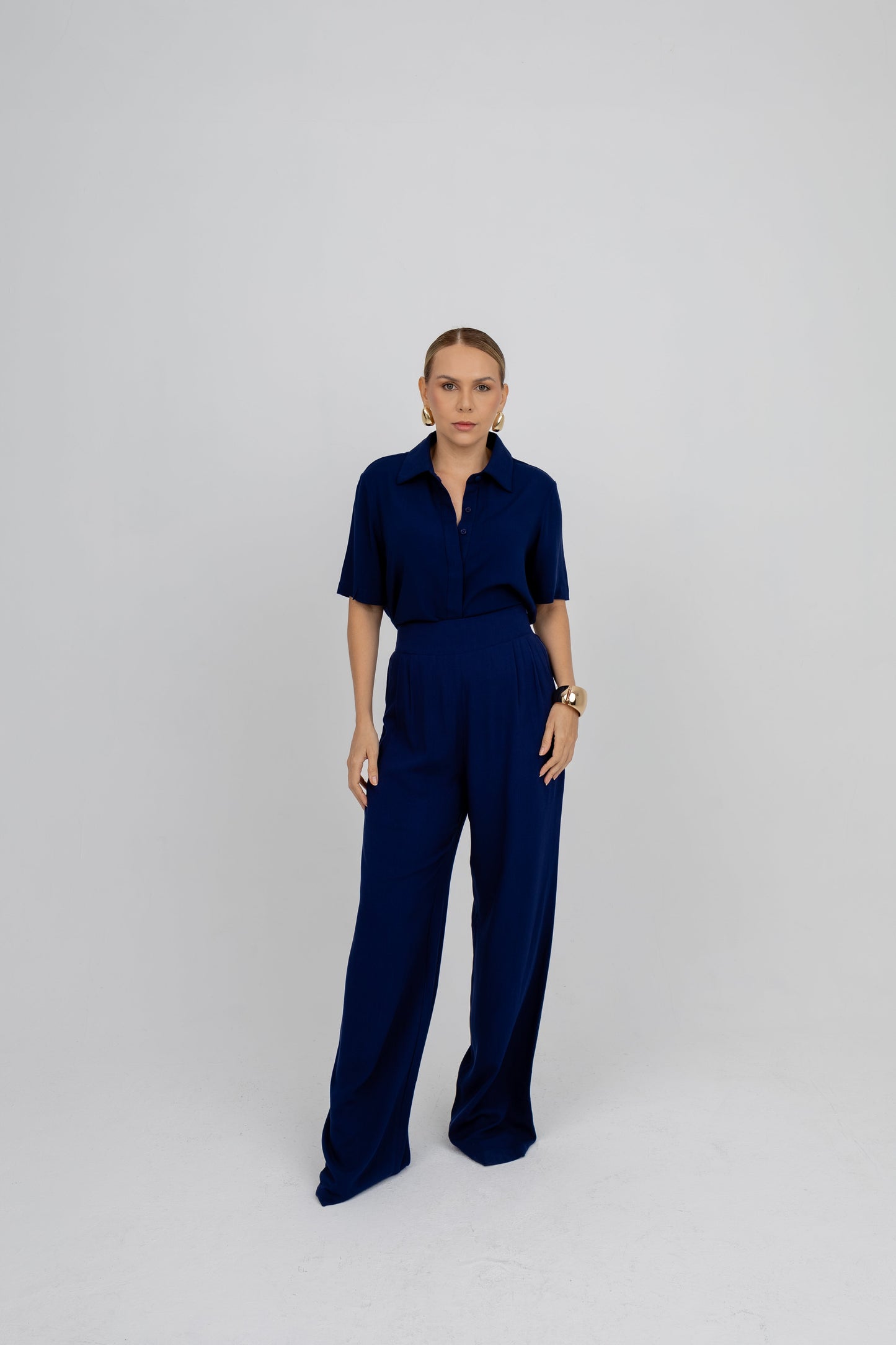 Calça Pantalona New Essencial Azulão Soul Hara