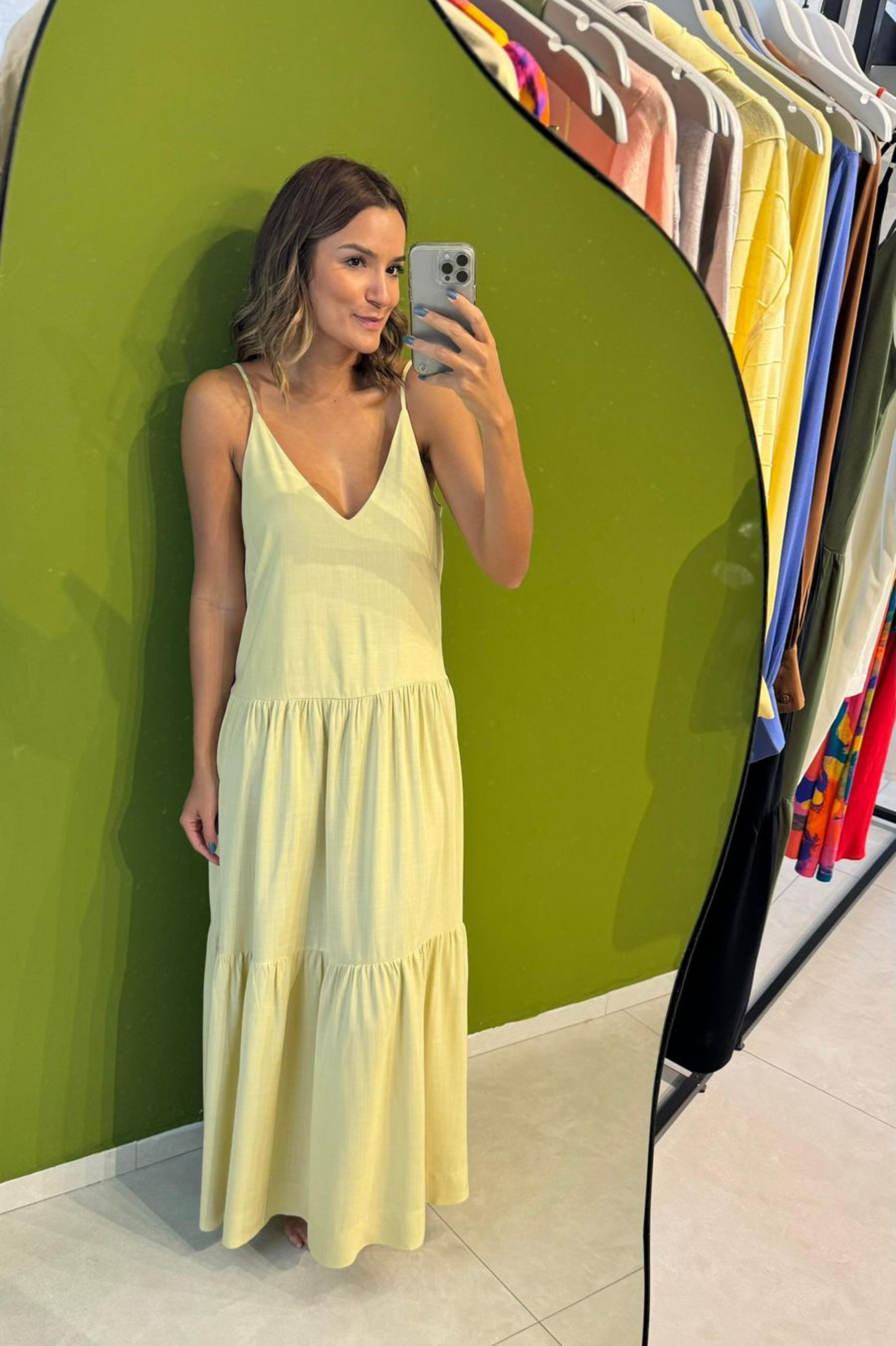 Vestido Fluido longo Soul Hara
