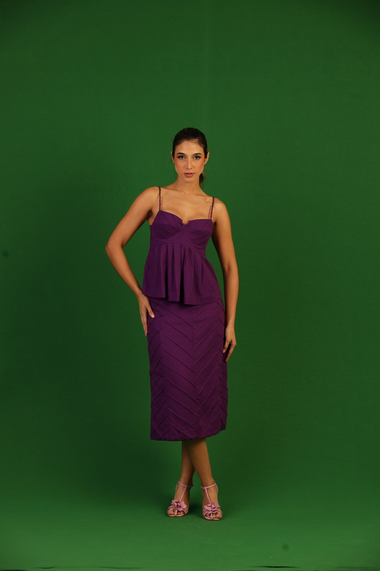 Saia Folha Roxo Açaí - Soul Hara