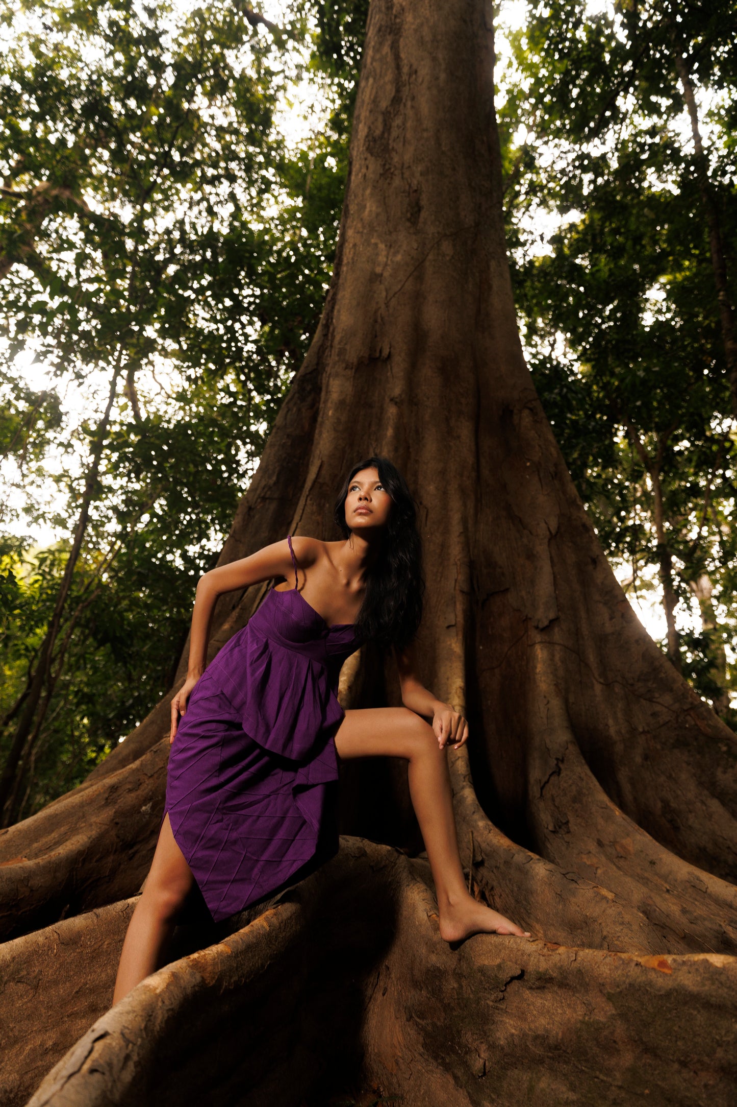 Saia Folha Roxo Açaí - Soul Hara