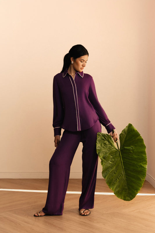 Calça Essencial  Com Vivo Roxa/Rosa Soul Hara
