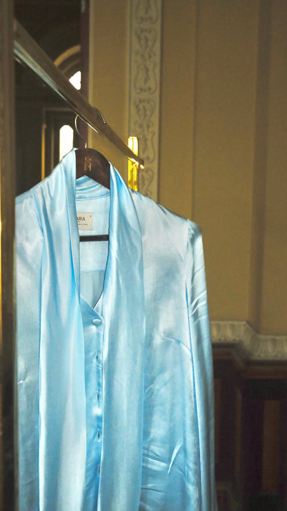 Camisa Cintilante Laço Soul Hara