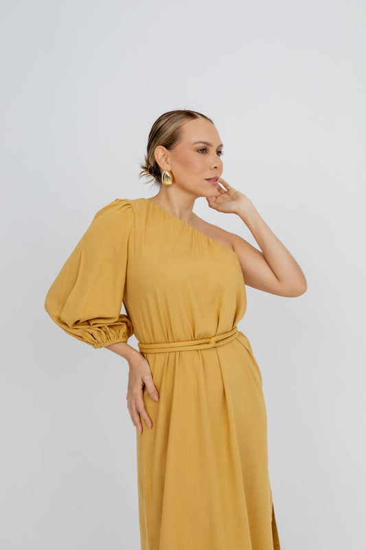 Vestido de Um Ombro Só Soul Hara