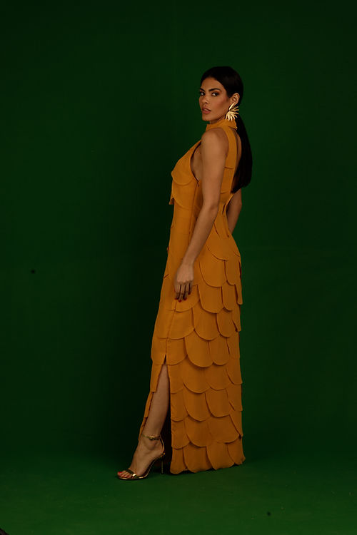 Vestido Escamas Longo - Soul Hara