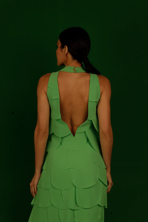 Vestido Escamas Longo - Soul Hara