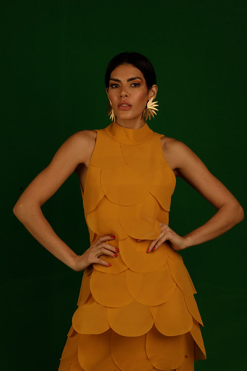 Vestido Escamas Longo - Soul Hara