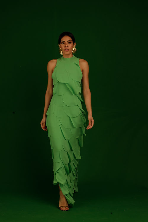 Vestido Escamas Longo - Soul Hara