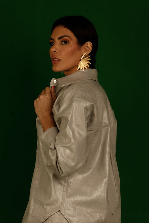 Camisa Oversised Cintilante - Soul Hara