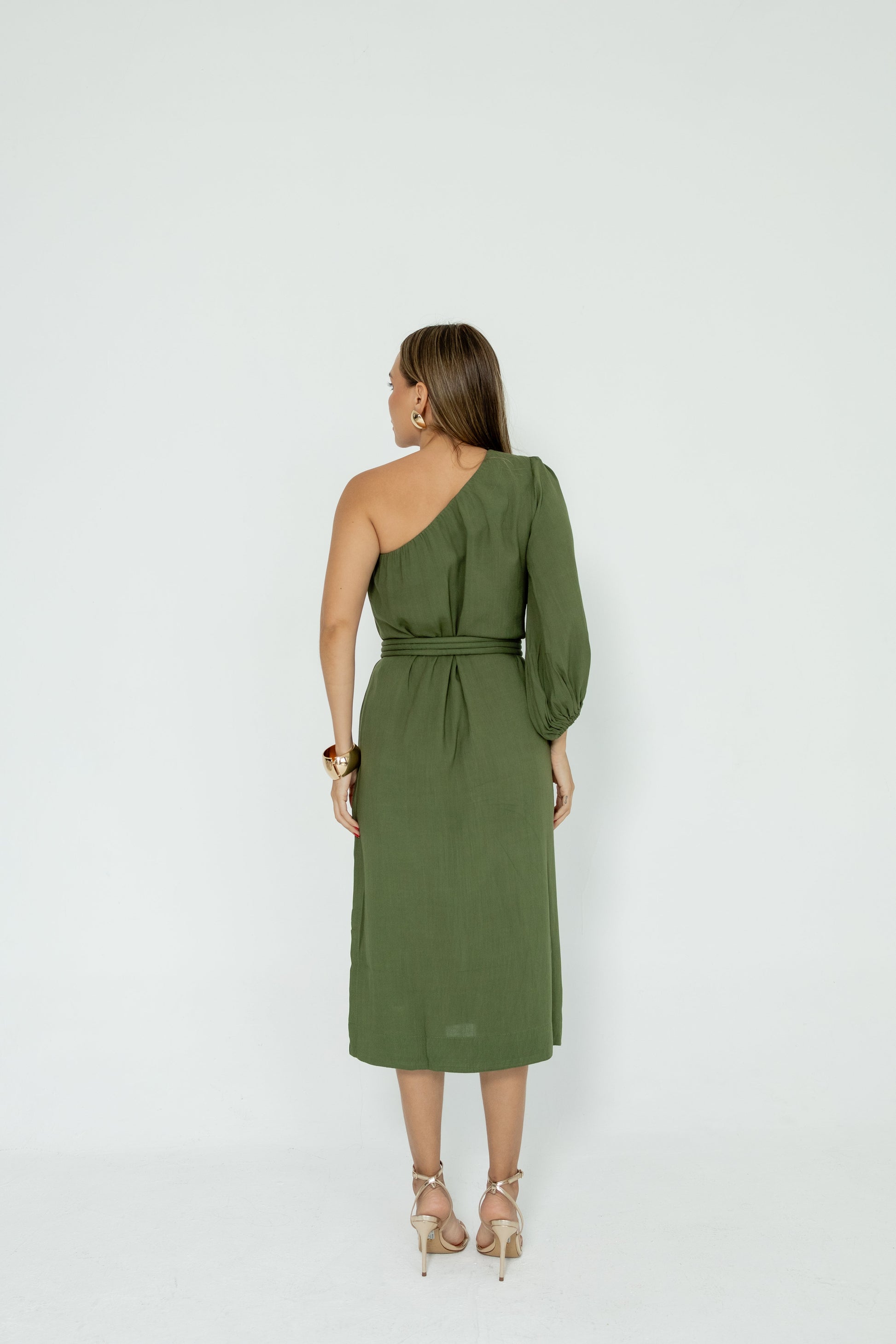 Vestido de Um Ombro Só Soul Hara