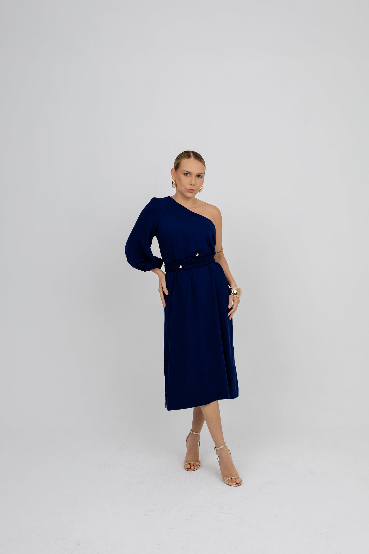Vestido de Um Ombro Só Soul Hara