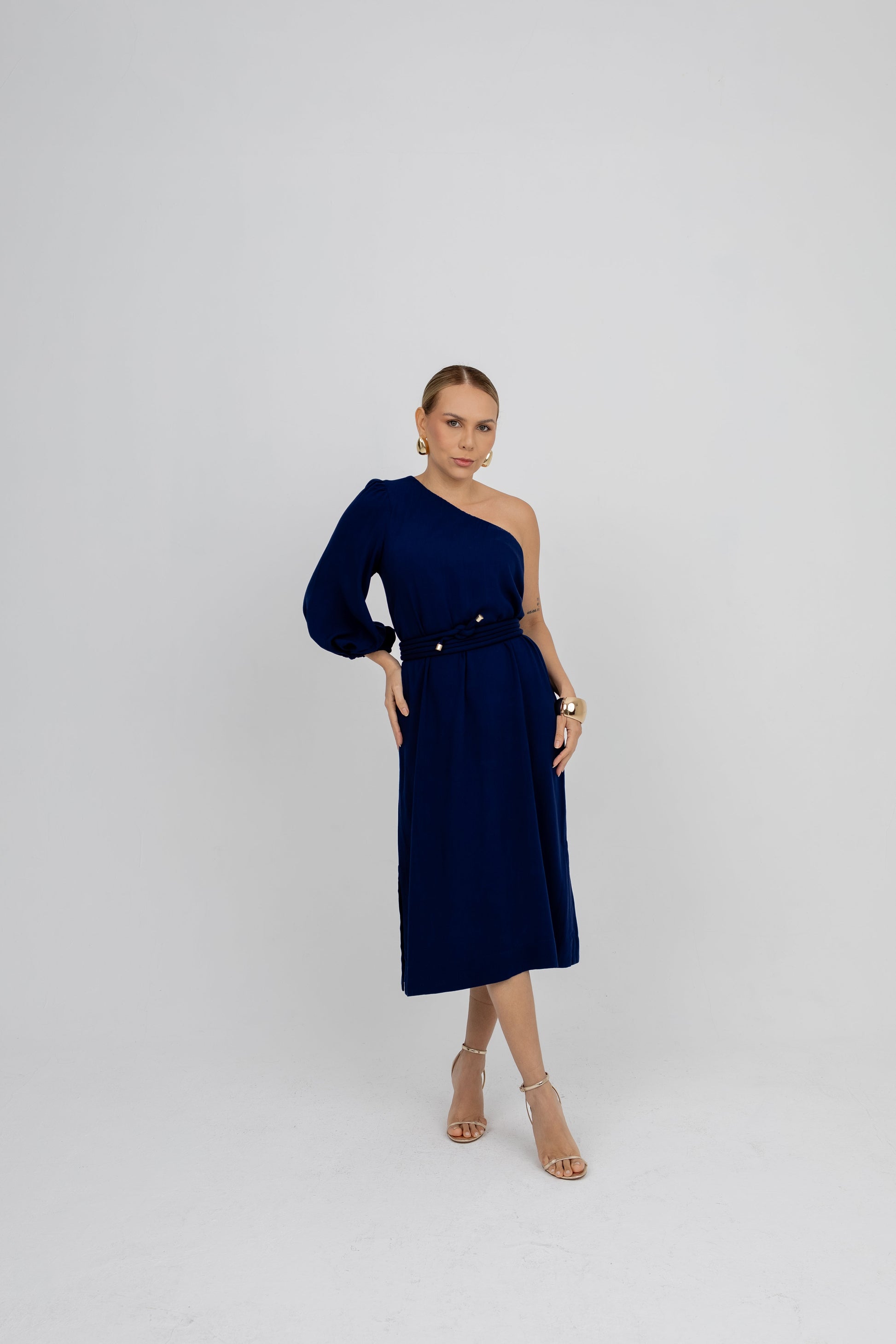 Vestido de Um Ombro Só Soul Hara