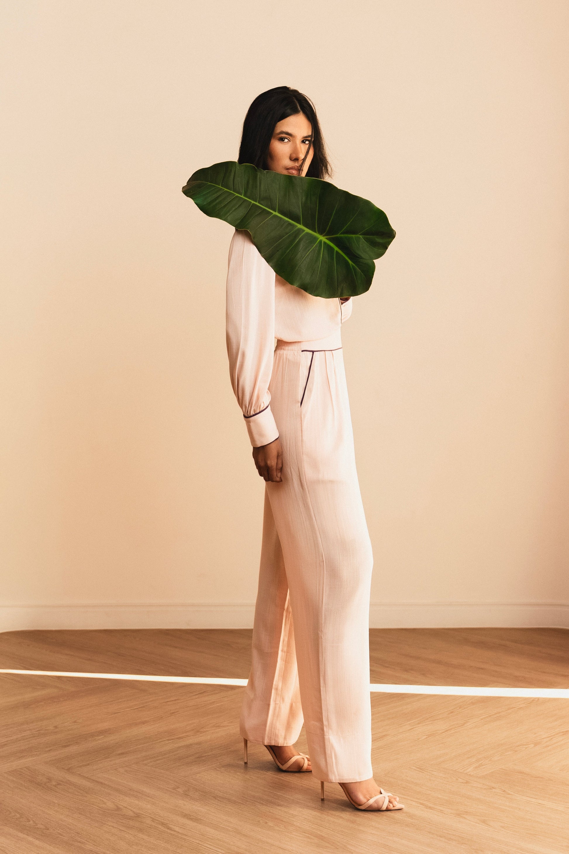 Calça Essencial  Com Vivo Rosa/Roxa Soul Hara