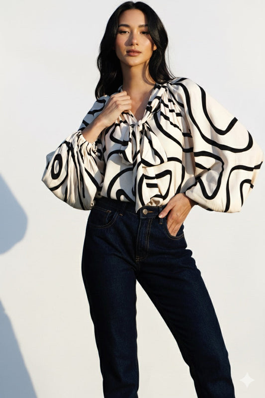 Blusa Laço New Meandros Soul Hara