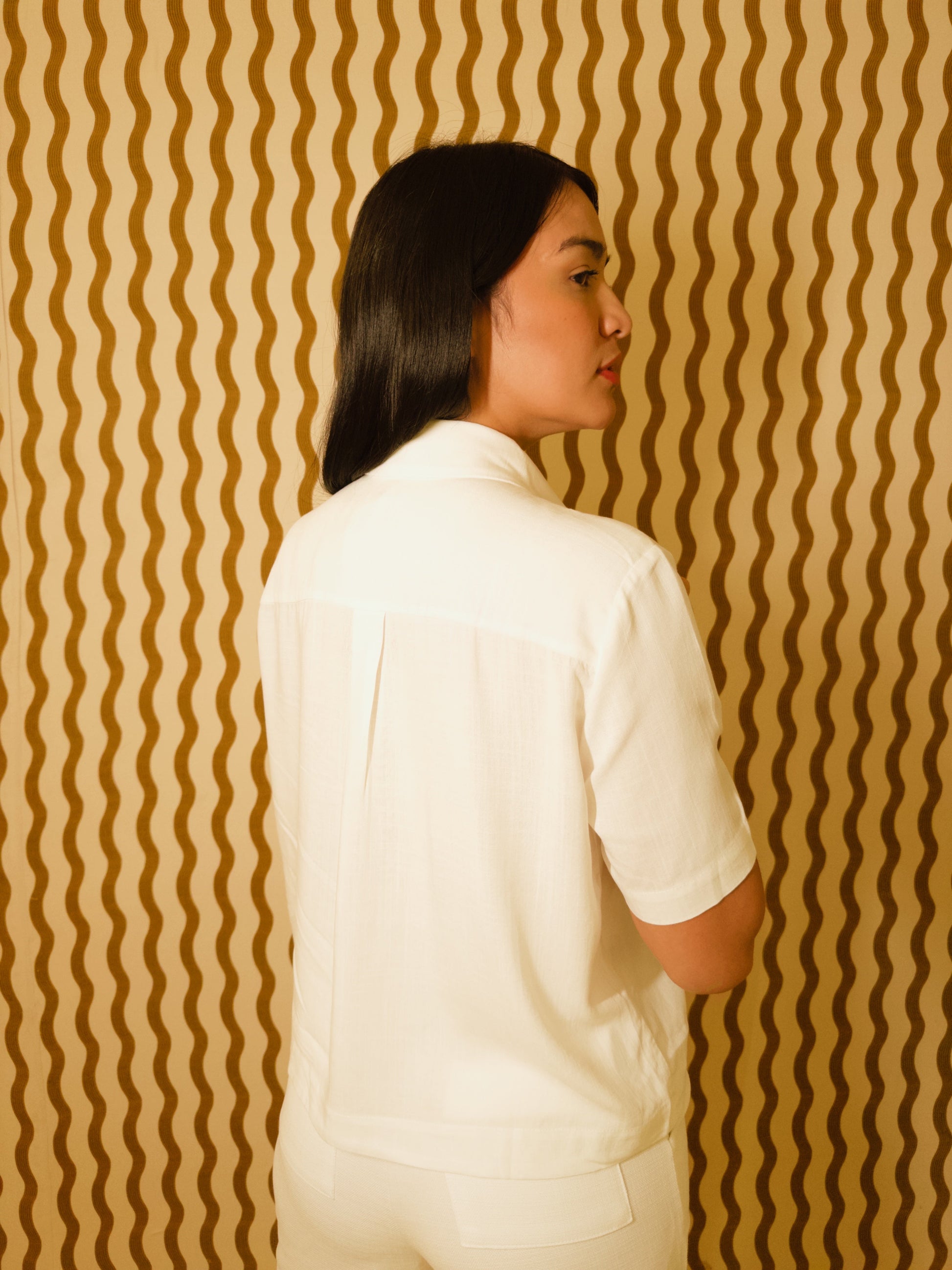 Camisa Essencial Manga Curta Off Tapioca Soul Hara