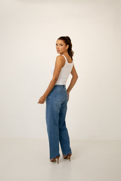Calça Jeans Wide Leg Soul Hara