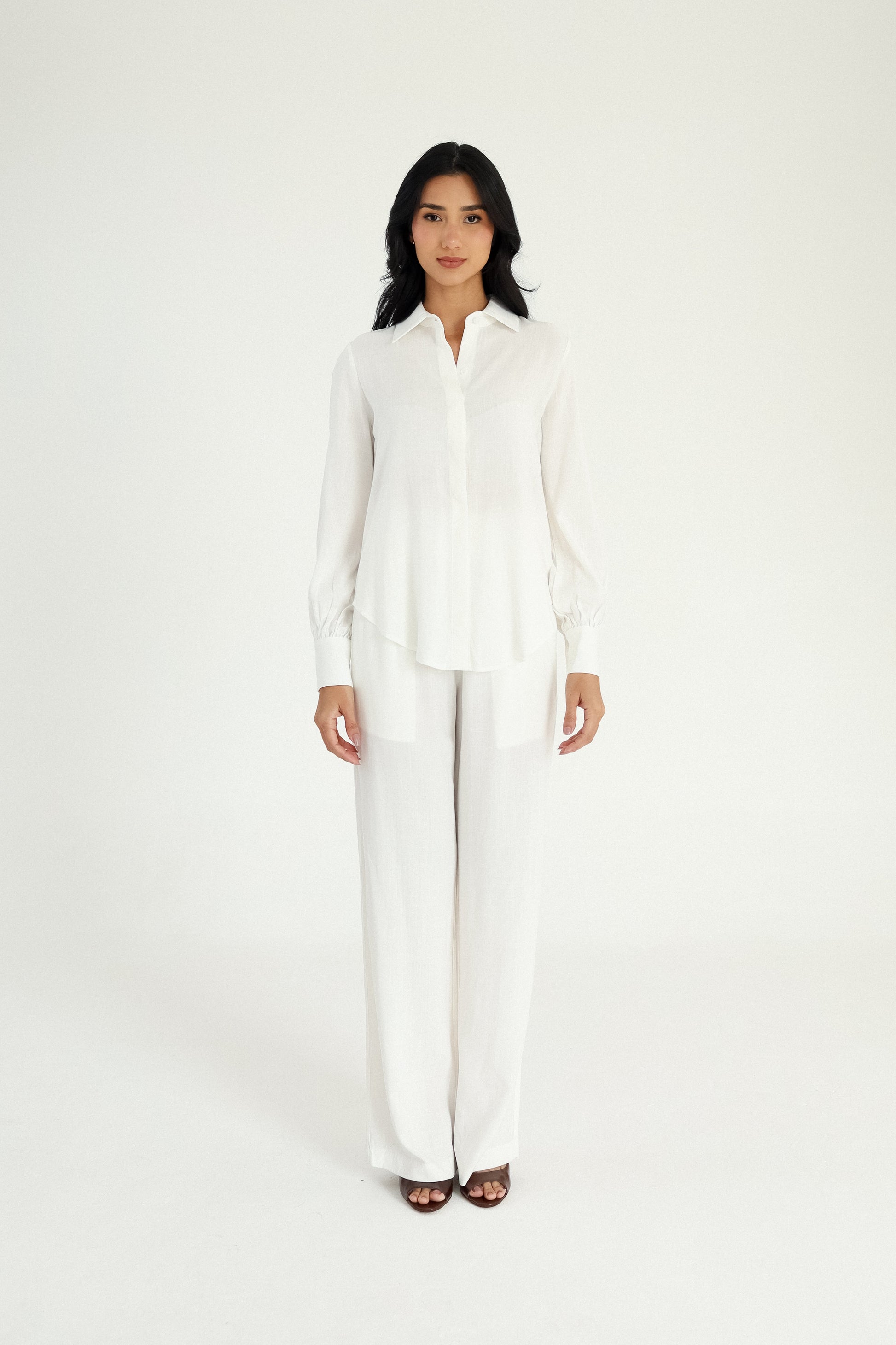 Camisa Punho New Essencial Off Tapioca Soul Hara