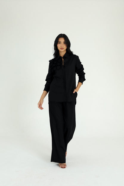 Camisa Punho Com Escamas Rio Negro Soul Hara