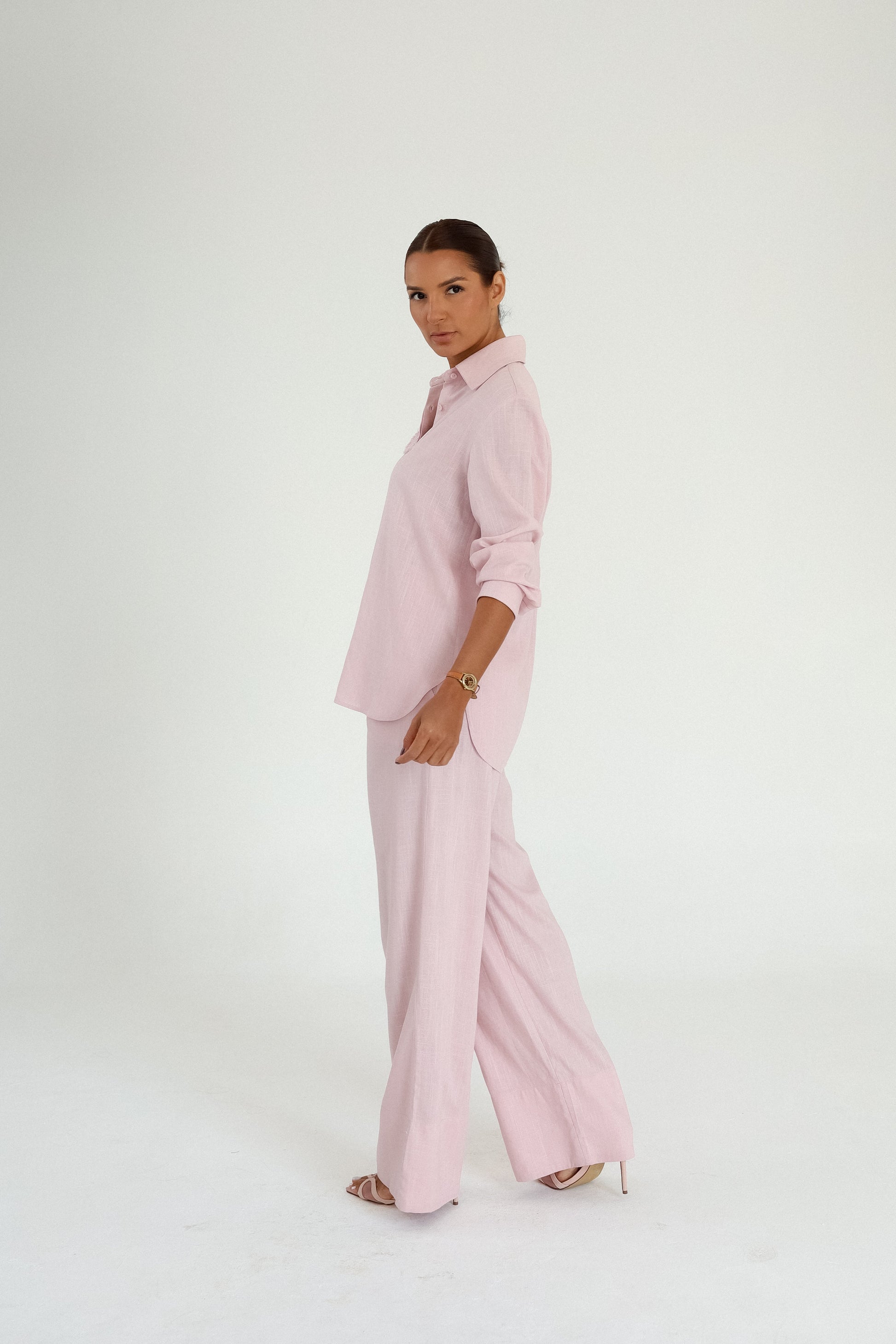 Camisa Punho Com Escamas Céu Rosa Soul Hara