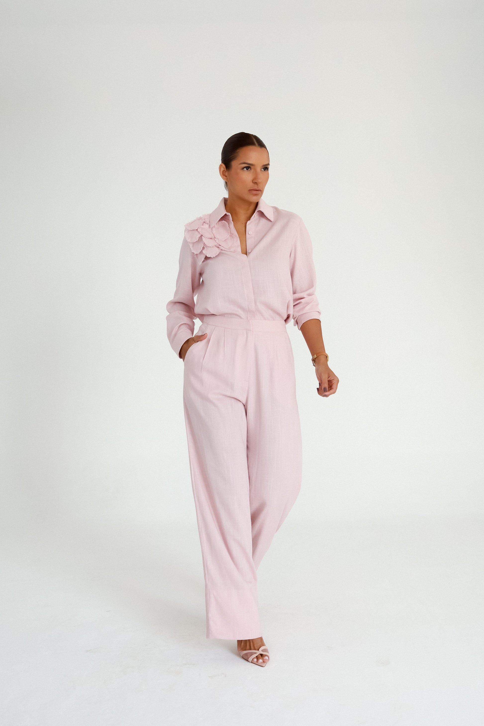 Camisa Punho Com Escamas Céu Rosa Soul Hara