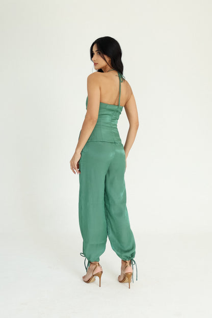Calça Jogger Cintilante Verde Soul Hara