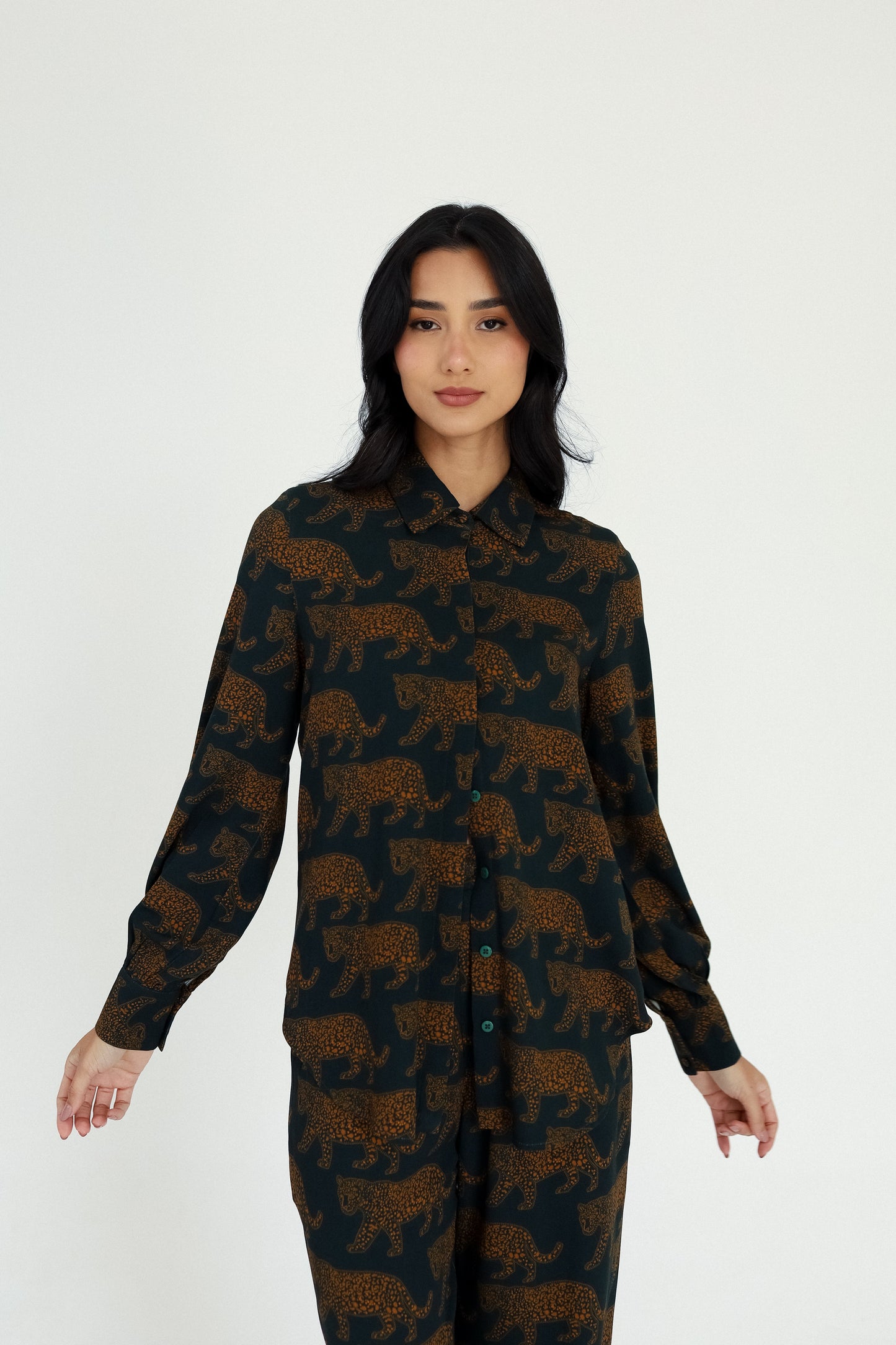 Camisa de Punho New Essencial Onça Soul Hara