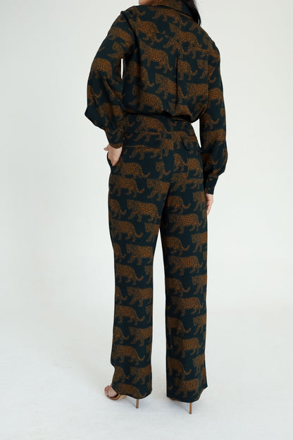 Camisa de Punho New Essencial Onça Soul Hara