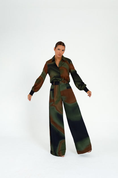 Calça Pantalona de Sarja Soul Hara