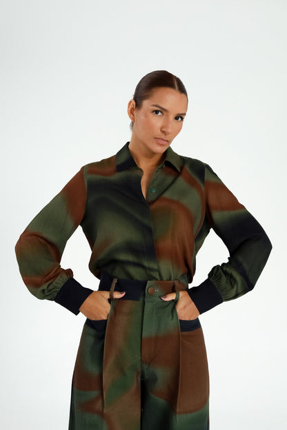 Camisa de Punho New Essencial Brilho do Rio Soul Hara