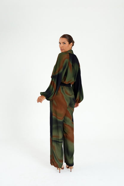 Calça Pantalona New Essencial Brilho do Rio Soul Hara