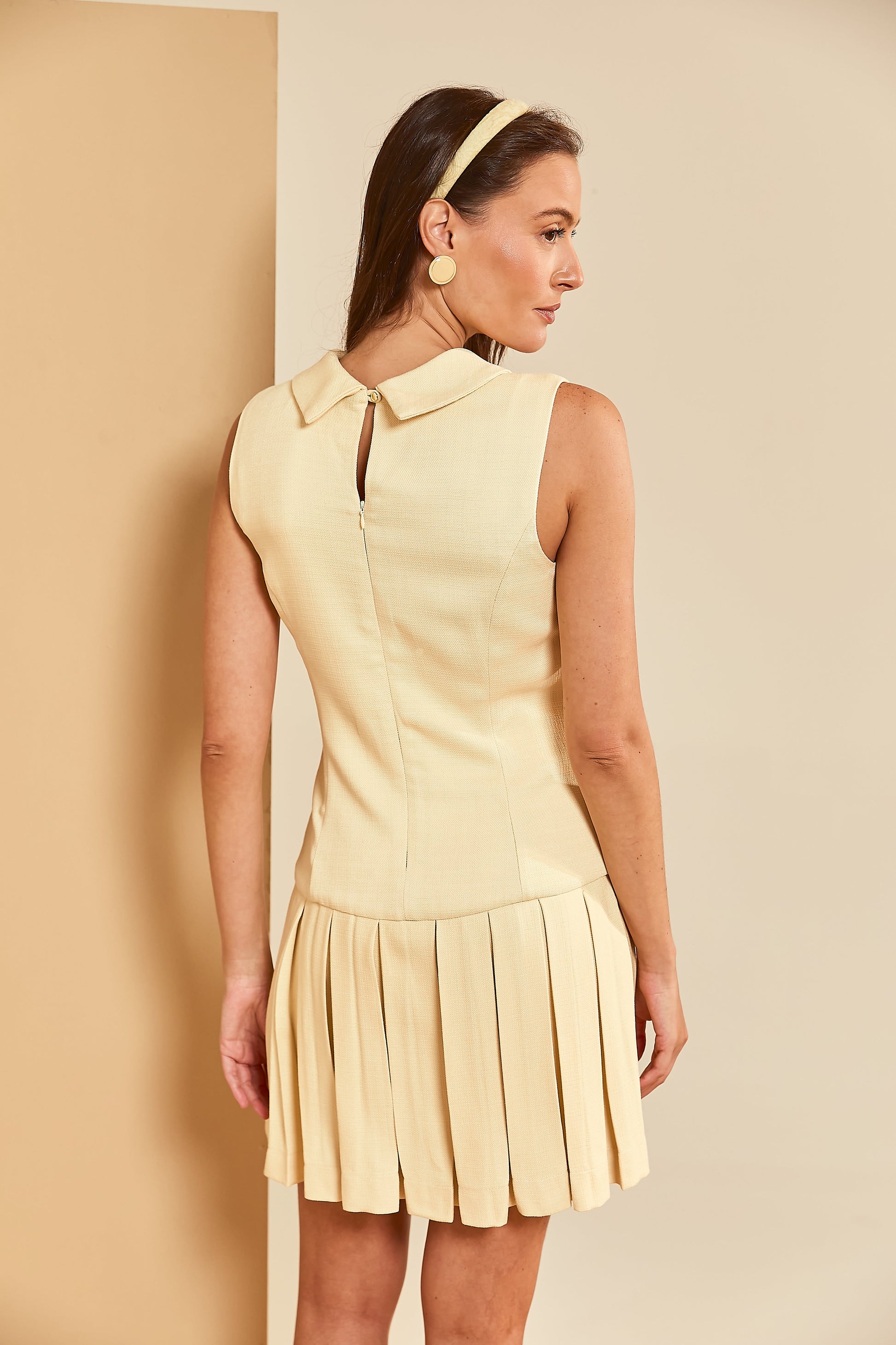 Vestido Tenista Amarelo Soul Hara