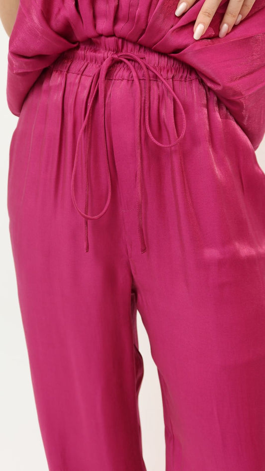 Calça Jogger Cintilante Pink Soul Hara