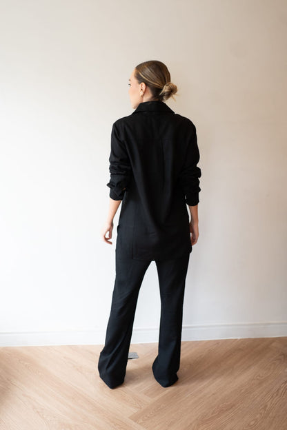 Camisa Punho Slim Rio Negro Soul Hara
