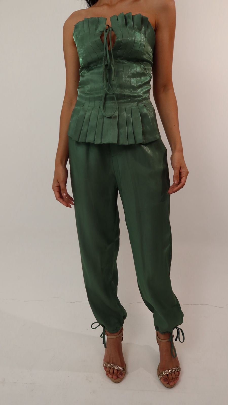 Calça Jogger Cintilante Verde Soul Hara