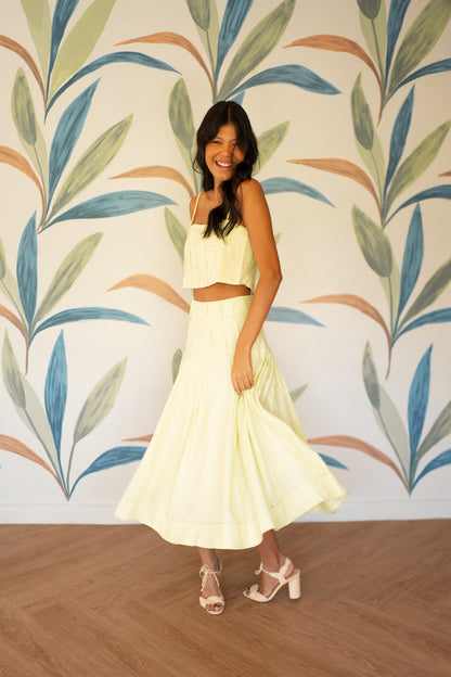 Saia Nervuras Verde Soul Hara