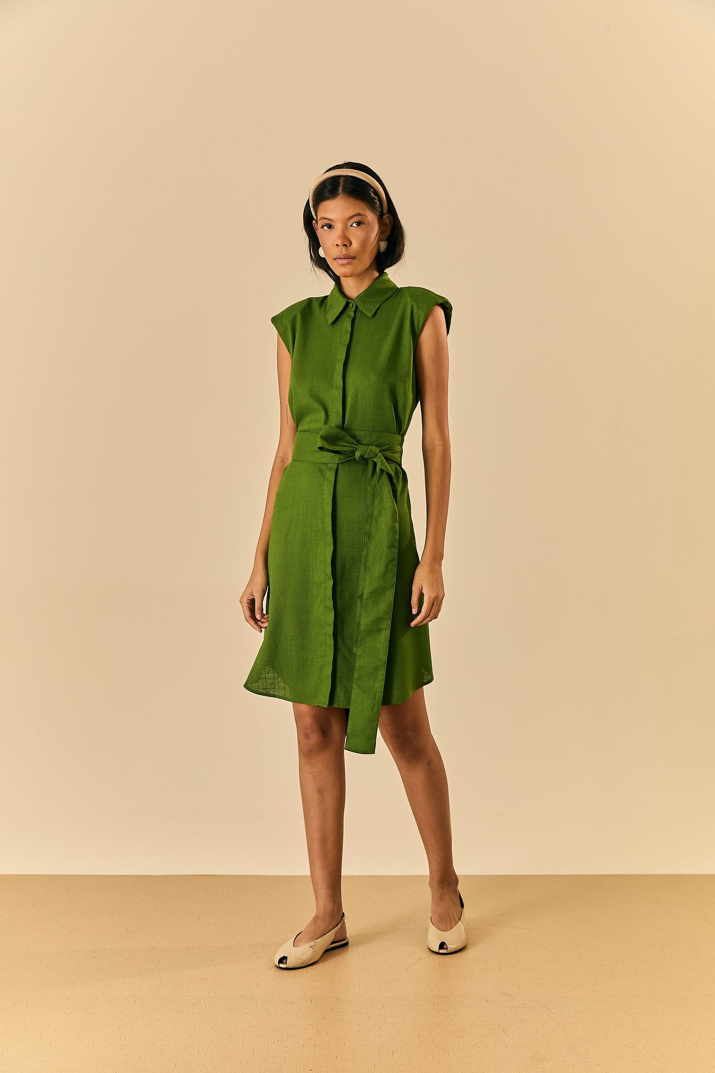 Chemise Sem Manga Verde Folha Soul Hara