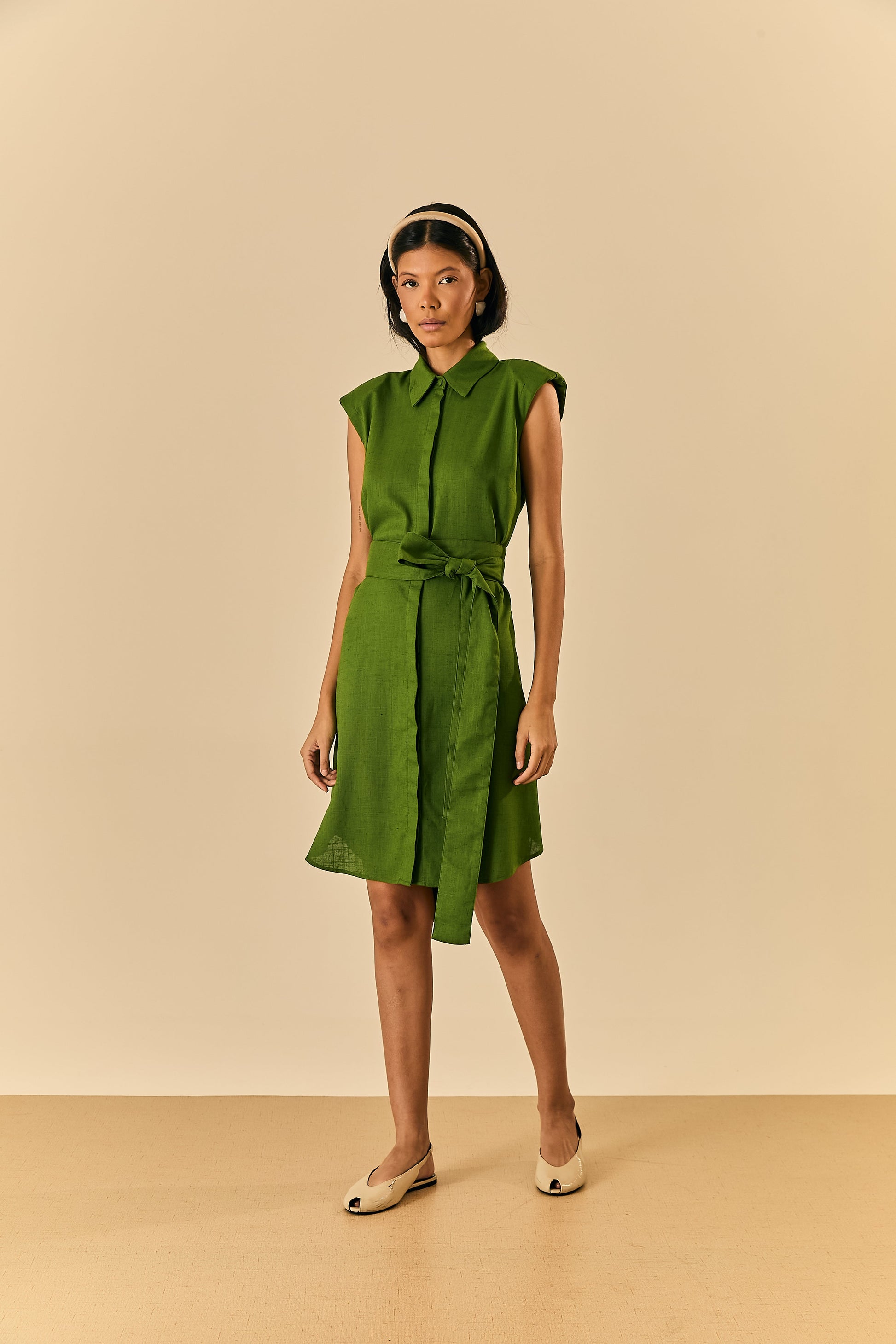 Chemise Sem Manga Verde Folha Soul Hara