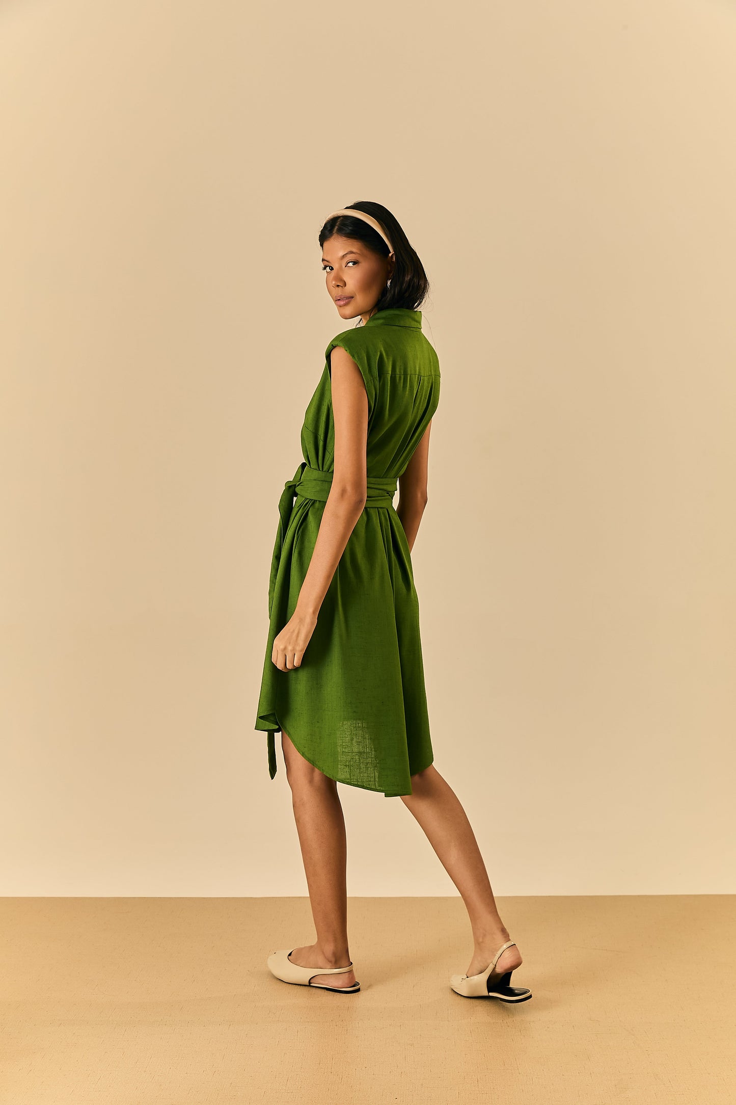 Chemise Sem Manga Verde Folha Soul Hara